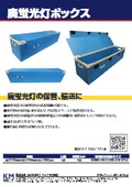 Waste fluorescent lamp box