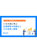 [Sample of Toyota-style Work Standard Document, with Template] Learning from Toyota: The Formalization of Work Standards and Its Review Strategy