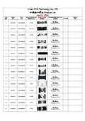 Arizon RFIDタグ商品リスト_UHF帯IMPINJ系列(202403)　※ご評価用無償サンプル提供可能！
