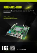 Core Ultra(Series 2) 搭載 産業用Mini-ITXマザーボード KINO-ARL-H810 製品カタログ