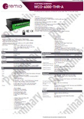 Jetson AGX Thor 搭載 完全防水IP66 車載向けエッジAI PC WCO-6000-THR-A 製品カタログ