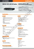 Product Catalog for the SINTRONES RBOX-1001-M12X Series Embedded PC for Automotive Applications with Atom x7835RE