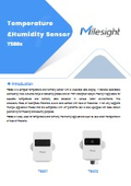 Product Catalog for OLED-equipped LoRaWAN Temperature and Humidity Sensor for Cold Chain
