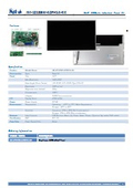 18.5インチ 静電式タッチ対応 高輝度液晶モジュール Rejitek IM-42185W-A2FH1A-Kit 製品カタログ