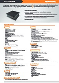 Core Series 2 10GbE対応エッジAI車載完全防水PC ABOX-5221(P)(G)-IP66 製品カタログ