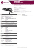 Alder Lake 第12世代 CPU 小型産業用組込みファンレスPC Premio BCO-500-ADL 製品カタログ
