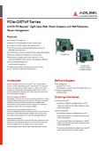 2/4CH PoE対応フレームグラバー PCIe-GIE72P PCIe-GIE74P 製品カタログ