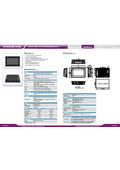 Fanless Industrial Touch Panel PC AiTRON-810CP/H Product Catalog