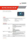 Alder Lake CPU 搭載 SMARC CPUモジュール ADLINK  LEC-ALN 製品カタログ