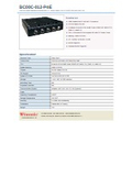 Jetson Orin NX equipped with PoE power supply, fully waterproof enclosure, embedded PC for physical AI BC00C-012-PoE product catalog.