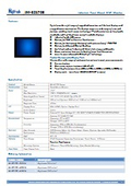 17-inch Front Waterproof IP65 Panel Mount High Brightness Touch Display Rejitek IM-32170S Product Catalog