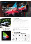 6インチワイド 4K対応 HDMI/SDI入出力 録画モニター FEELWORLD CUT6S 製品カタログ