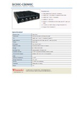 Core Ultra (Series 2) 7/5 Equipped Fully Waterproof IP66 AI Box PC BC00C-CB0M0C Product Catalog