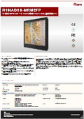 第13世代 CPU搭載 DNV認証(船級)取得19インチECDISマリンパネルPC R19IAD3S-MRM2FP 製品カタログ