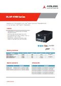 第2世代 Core 200S/ 第14世代 CPU 搭載 エッジAI向け組込みPC  DLAP-4100シリーズ 製品カタログ