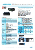 Core Ultra 7/Ultra 5 搭載 産業用小型組込みPC iBASE ASB210-962H  製品カタログ