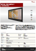 DNV認証(船級)取得 24インチ ディマー付マリンモニター Winmate W24L100MRA1 製品カタログ