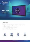 21.5インチ Alder Lake-P CPU 搭載 POS、産業用端末向けパネルPC PPC-215 製品カタログ