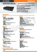 Core Series 3 搭載 産業用ファンレスEdge AIコンピュータ VBOX-3631-(M12X) 製品カタログ