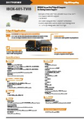 NVIDIA Jetson Orin 搭載 8入力TVI/AHD対応エッジAIコンピュータ IBOX-601-TVI8 カタログ
