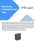 スマート小売向け LoRaWAN店頭人流センサー VS361 製品カタログ