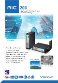 Qualcomm IQ615s搭載 産業用ArmベースIoTゲートウェイ VECOW AIC-200 製品カタログ