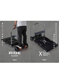 台車用電動二輪スクーター「RIDE」/台車「ダンディXシリーズ」