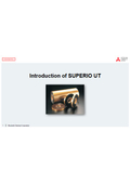 Introduction of SUPERI UT