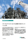 HP-POプロセスにおける過酸化物のオンライン分析