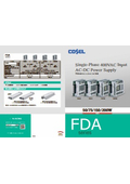 Single-phase 400VAC input compatible FDA series