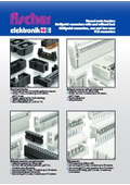 Fischer Elektronik manufactured surface mount (SMT) box headers.