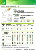 ディップタンタルコンデンサ　jb Capacitors