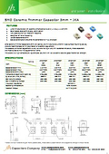 JKA – SMDセラミックトリマーコンデンサ 3.2mm jb Capacitors