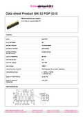 MK 52 PGP Spring Contact Pin Fischer Elektronik