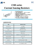 電流検出抵抗器-CSR　JEIL社