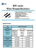 RWシリーズ 巻線抵抗器 JEIL社