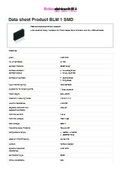 BLM-1-SMD 1.27mm pitch surface mount connector socket Fischer Elektronik