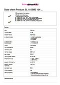 SL 10 SMD 104 表面実装用連結ピン Fischer Elektronik