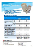 Zirconia Crucible