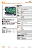 産業用3.5インチ規格シングルボードPC【MF32】