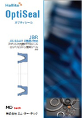 Optiseal『JBR』スプリング内臓PTFEシール JIS-P溝対応Hallite