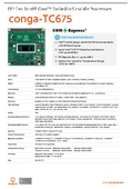 【COM Express】conga-TC675：第13世代 インテル Core（Raptor Lake）搭載モジュール