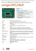 【COM-HPC】conga-HPC/cRLP：第13世代インテル Core（Raptor Lake）搭載モジュール