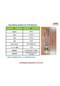 GAM AL8 鋳造条件