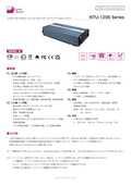 DC-AC Inverter "NTU-1200 Series" Datasheet
