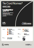 Nomex製編組コード『Tie Cord Nomex』