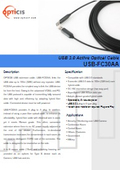 Type A・Ver.3.0・100m・USB光延長ケーブル『USB-FC30AA』