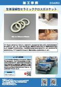 Processing examples of biocompatible ceramic cross gaskets.