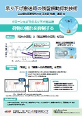 Residual vibration suppression technology during drone suspended transport.