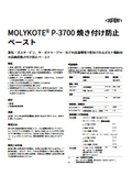 Moricoat P-3700 Technical Data Sheet